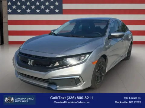 Silver 2021 Honda Civic LX Sedan 4D for sale in Mocksville, NC