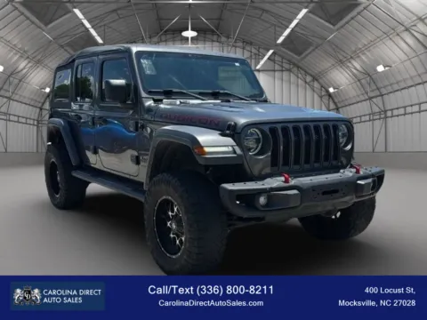 Another view of 2018 Jeep Wrangler Unlimited All New Rubicon Sport Utility 4D for sale in Mocksville, NC at Carolina Direct Auto Sales