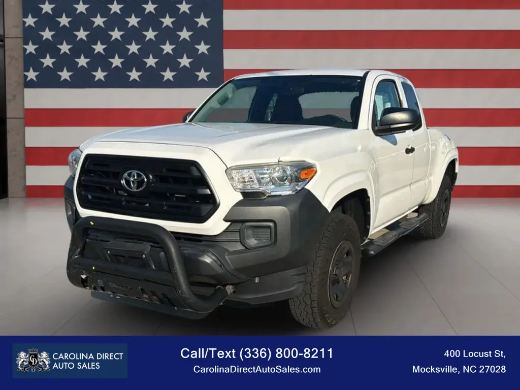 White 2017 Toyota Tacoma Access Cab SR Pickup 4D 6 ft for sale in Mocksville, NC