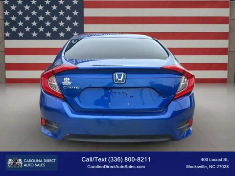 Another view of 2016 Honda Civic LX Sedan 4D for sale in Mocksville, NC at Carolina Direct Auto Sales
