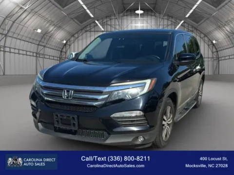 Black 2016 Honda Pilot EX-L Sport Utility 4D for sale in Mocksville, NC