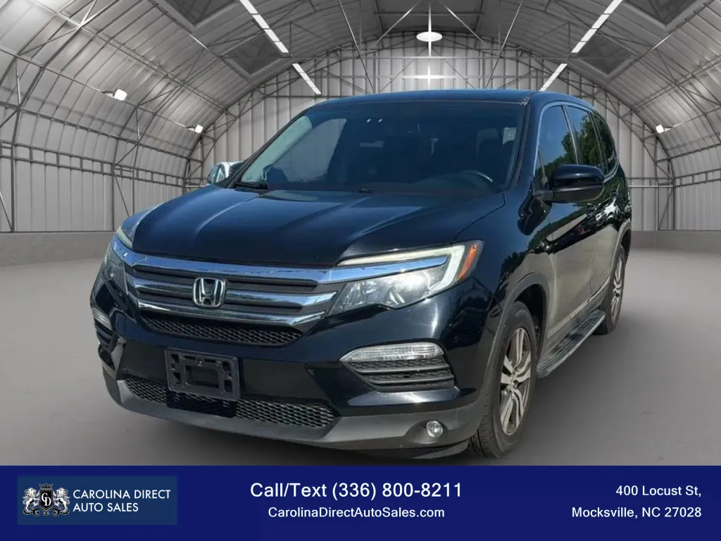 Black 2016 Honda Pilot EX-L Sport Utility 4D for sale in Mocksville, NC