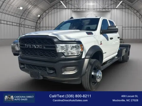 White 2021 Ram 5500 Crew Cab & Chassis Tradesman Cab & Chassis 4D for sale in Mocksville, NC