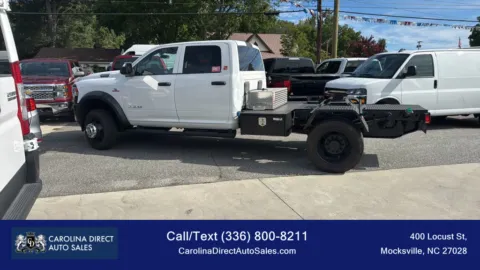 White 2021 Ram 5500 Crew Cab & Chassis Tradesman Cab & Chassis 4D for sale in Mocksville, NC