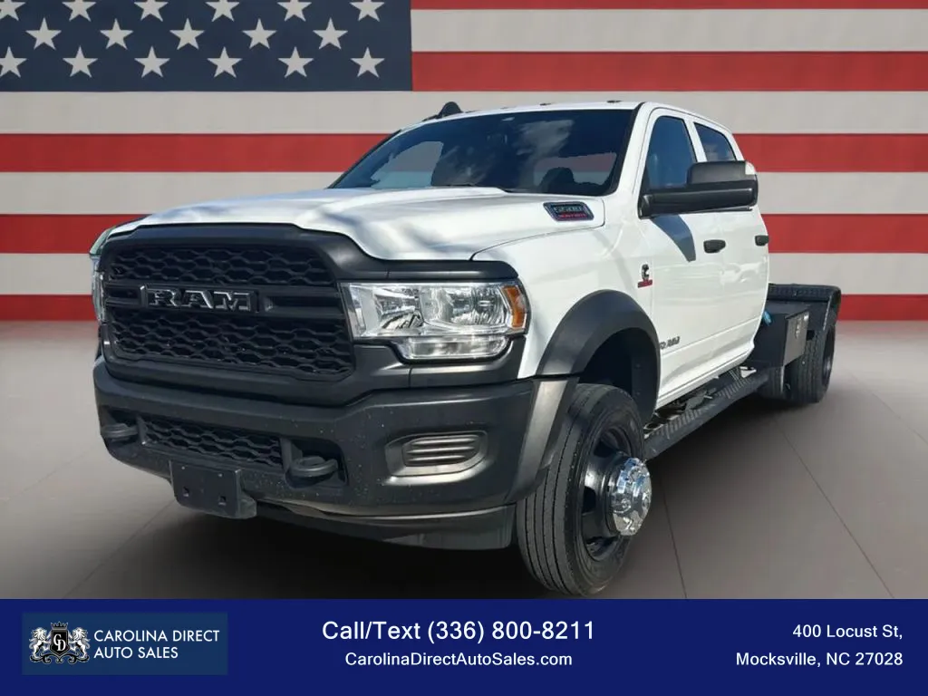 White 2021 Ram 5500 Crew Cab & Chassis Tradesman Cab & Chassis 4D for sale in Mocksville, NC