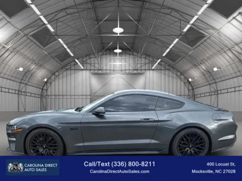 Gray 2018 Ford Mustang GT Premium Coupe 2D for sale in Mocksville, NC