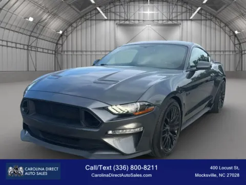Gray 2018 Ford Mustang GT Premium Coupe 2D for sale in Mocksville, NC