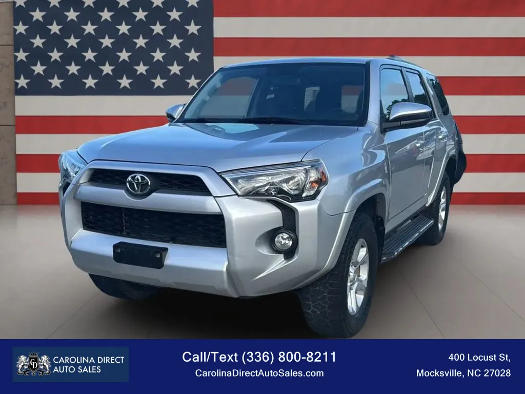 Silver 2019 Toyota 4Runner SR5 Sport Utility 4D for sale in Mocksville, NC