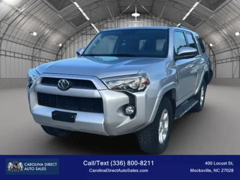 Silver 2019 Toyota 4Runner SR5 Sport Utility 4D for sale in Mocksville, NC