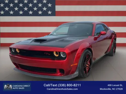 Red 2020 Dodge Challenger R/T Scat Pack Widebody Coupe 2D for sale in Mocksville, NC