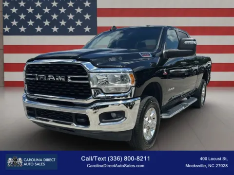 Black 2023 Ram 2500 Crew Cab Big Horn Pickup 4D 6 1/3 ft for sale in Mocksville, NC