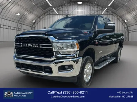 Black 2023 Ram 2500 Crew Cab Big Horn Pickup 4D 6 1/3 ft for sale in Mocksville, NC