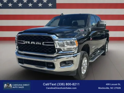 Black 2023 Ram 2500 Crew Cab Big Horn Pickup 4D 6 1/3 ft for sale in Mocksville, NC
