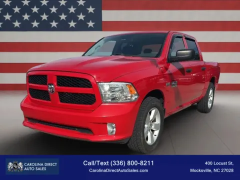 Red 2014 Ram 1500 Crew Cab Express Pickup 4D 5 1/2 ft for sale in Mocksville, NC