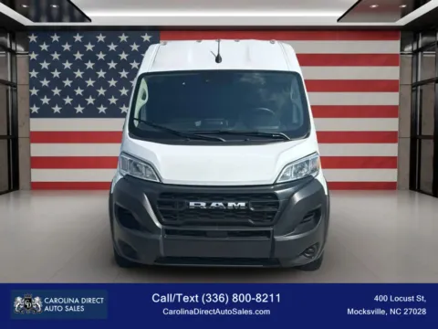 Photos of 2023 Ram ProMaster Cargo Van 2500 High Roof Van 3D for sale in Mocksville, NC at Carolina Direct Auto Sales
