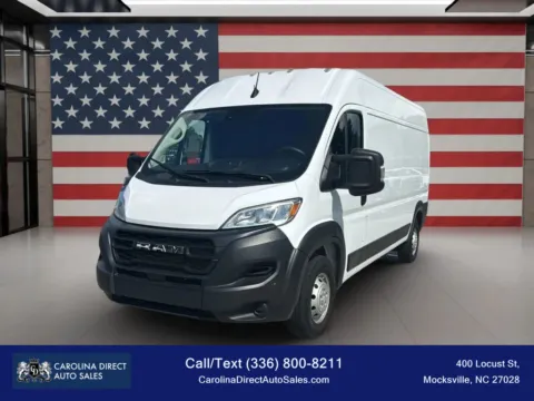 White 2023 Ram ProMaster Cargo Van 2500 High Roof Van 3D for sale in Mocksville, NC