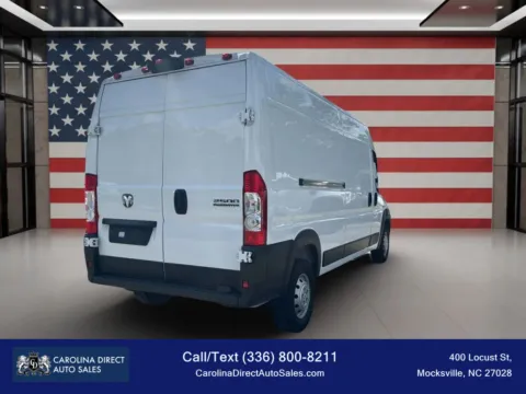 More photos of 2023 Ram ProMaster Cargo Van 2500 High Roof Van 3D at Carolina Direct Auto Sales, NC