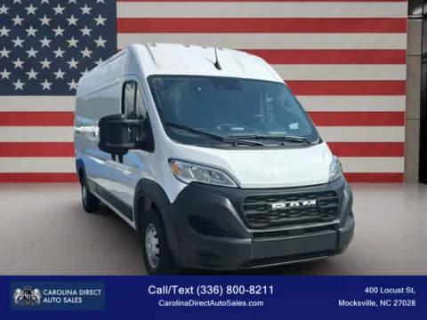 Another view of 2023 Ram ProMaster Cargo Van 2500 High Roof Van 3D for sale in Mocksville, NC at Carolina Direct Auto Sales