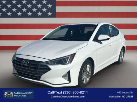 White 2019 Hyundai Elantra SEL Sedan 4D for sale in Mocksville, NC