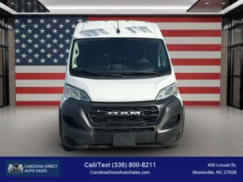 Photos of 2023 Ram ProMaster Cargo Van 2500 High Roof Van 3D for sale in Mocksville, NC at Carolina Direct Auto Sales