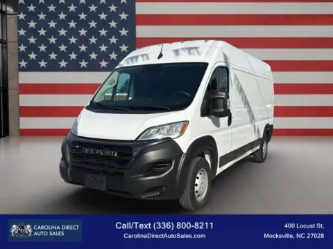 White 2023 Ram ProMaster Cargo Van 2500 High Roof Van 3D for sale in Mocksville, NC