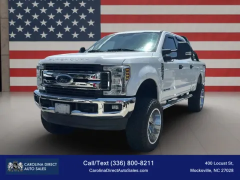 White 2019 Ford F250 Super Duty Crew Cab XLT Pickup 4D 6 3/4 ft for sale in Mocksville, NC