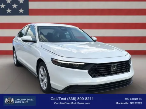 Another view of 2023 Honda Accord LX Sedan 4D for sale in Mocksville, NC at Carolina Direct Auto Sales