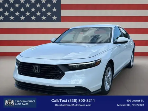 White 2023 Honda Accord LX Sedan 4D for sale in Mocksville, NC