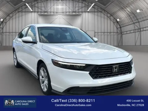 Another view of 2023 Honda Accord LX Sedan 4D for sale in Mocksville, NC at Carolina Direct Auto Sales