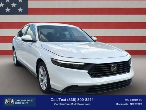 Another view of 2023 Honda Accord LX Sedan 4D for sale in Mocksville, NC at Carolina Direct Auto Sales