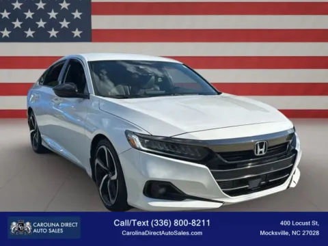 Another view of 2021 Honda Accord Sport Sedan 4D for sale in Mocksville, NC at Carolina Direct Auto Sales