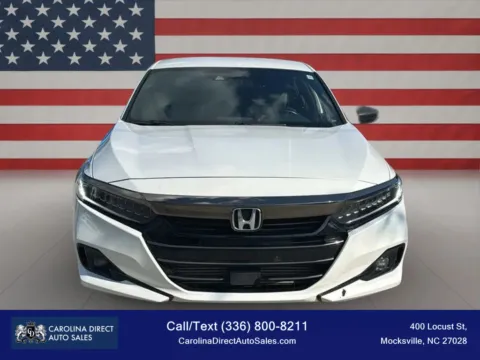 Photos of 2021 Honda Accord Sport Sedan 4D for sale in Mocksville, NC at Carolina Direct Auto Sales