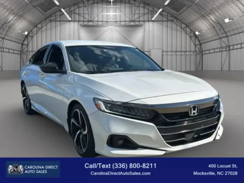 Another view of 2021 Honda Accord Sport Sedan 4D for sale in Mocksville, NC at Carolina Direct Auto Sales