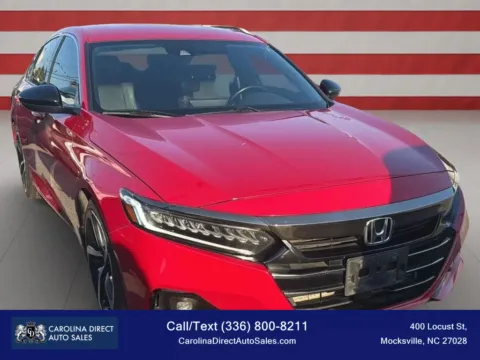 Another view of 2021 Honda Accord Sport Sedan 4D for sale in Mocksville, NC at Carolina Direct Auto Sales