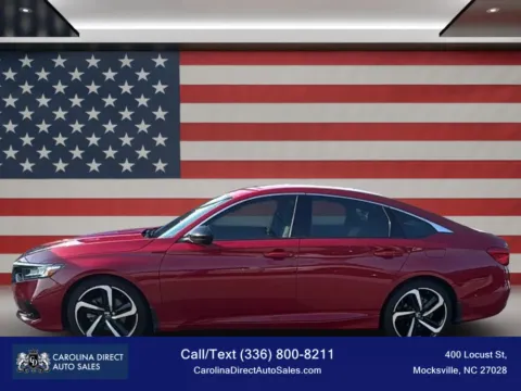 Red 2021 Honda Accord Sport Sedan 4D for sale in Mocksville, NC