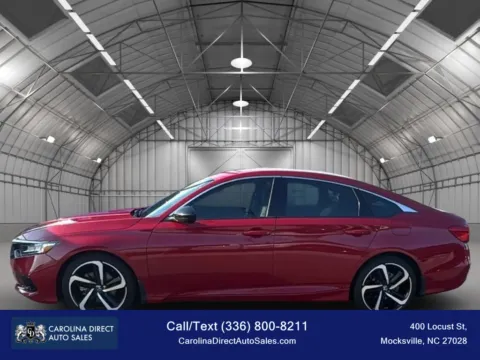 Red 2021 Honda Accord Sport Sedan 4D for sale in Mocksville, NC
