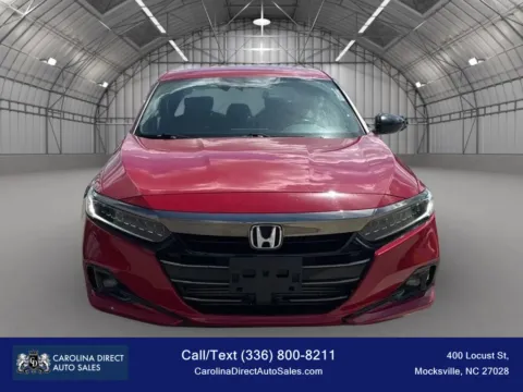 Photos of 2021 Honda Accord Sport Sedan 4D for sale in Mocksville, NC at Carolina Direct Auto Sales