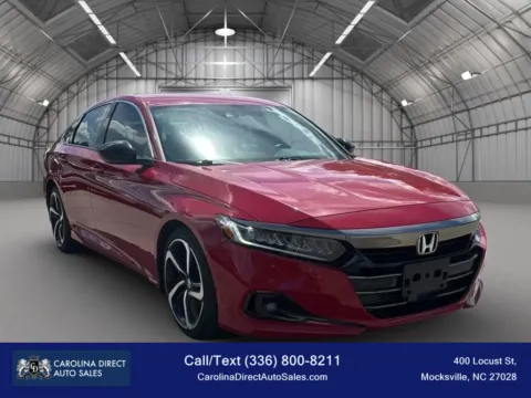 Another view of 2021 Honda Accord Sport Sedan 4D for sale in Mocksville, NC at Carolina Direct Auto Sales