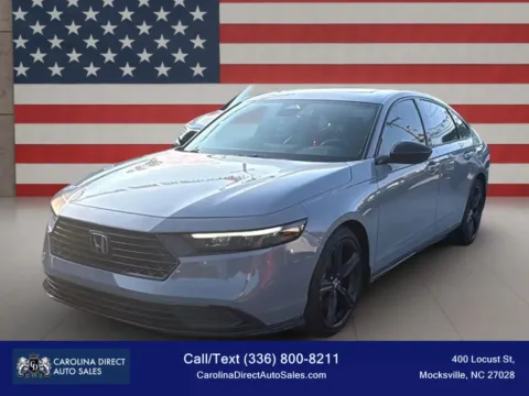 Gray 2023 Honda Accord Hybrid Sport-L Sedan 4D for sale in Mocksville, NC