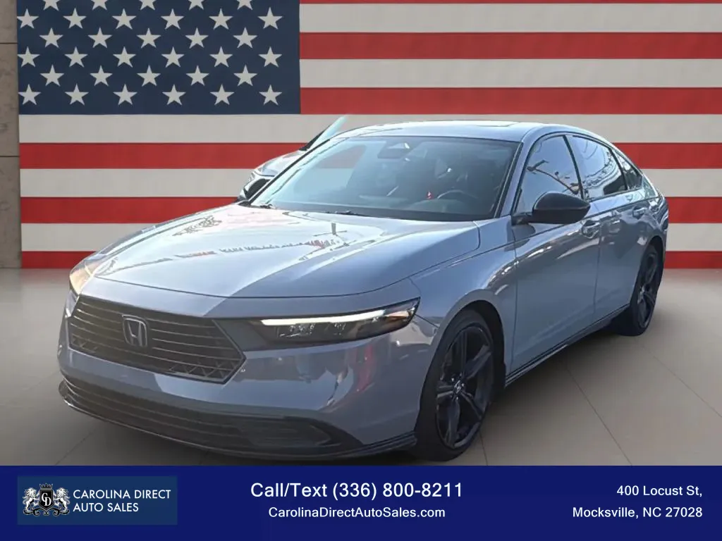 Gray 2023 Honda Accord Hybrid Sport-L Sedan 4D for sale in Mocksville, NC