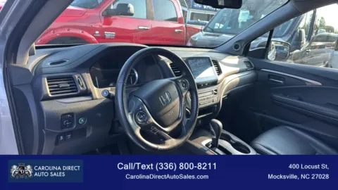 Another view of 2018 Honda Ridgeline RTL-T Pickup 4D 5 ft for sale in Mocksville, NC at Carolina Direct Auto Sales