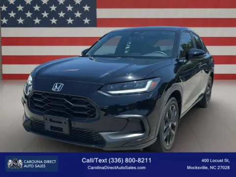 Black 2023 Honda HR-V Sport SUV 4D for sale in Mocksville, NC