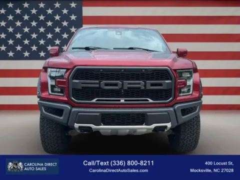 Photos of 2017 Ford F-150 SuperCrew Cab Raptor Pickup 4D 5 1/2 ft for sale in Mocksville, NC at Carolina Direct Auto Sales