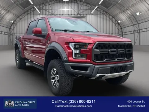 Another view of 2017 Ford F-150 SuperCrew Cab Raptor Pickup 4D 5 1/2 ft for sale in Mocksville, NC at Carolina Direct Auto Sales