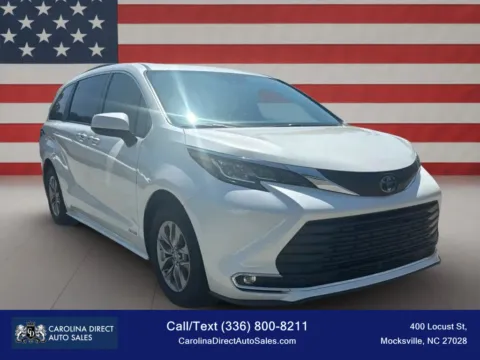 Another view of 2021 Toyota Sienna XLE Minivan 4D for sale in Mocksville, NC at Carolina Direct Auto Sales