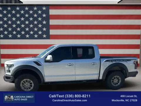 Silver 2019 Ford F-150 SuperCrew Cab Raptor Pickup 4D 5 1/2 ft for sale in Mocksville, NC