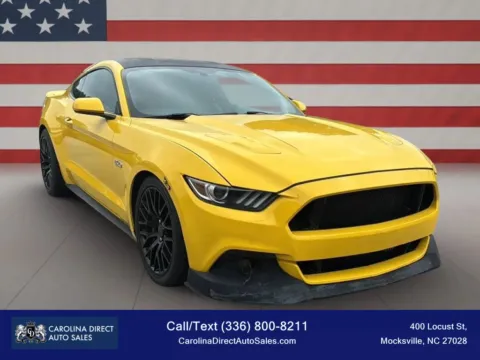 Another view of 2015 Ford Mustang GT Coupe 2D for sale in Mocksville, NC at Carolina Direct Auto Sales