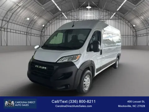 White 2023 Ram ProMaster Cargo Van 3500 High Roof Van 3D for sale in Mocksville, NC