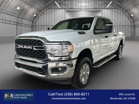 White 2024 Ram 2500 Crew Cab Big Horn Pickup 4D 6 1/3 ft for sale in Mocksville, NC