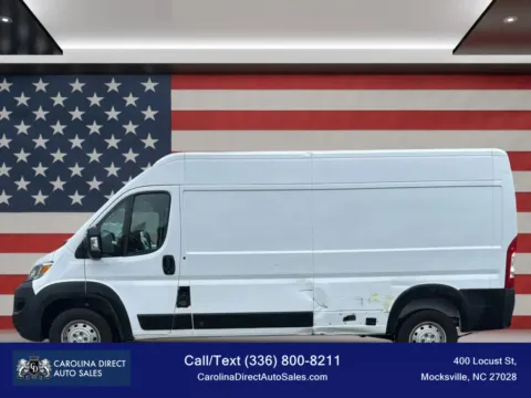 White 2023 Ram ProMaster Cargo Van 2500 High Roof Van 3D for sale in Mocksville, NC
